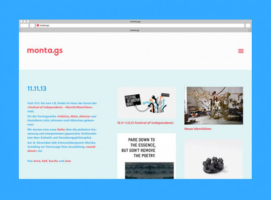 monta.gs – Design-Blog