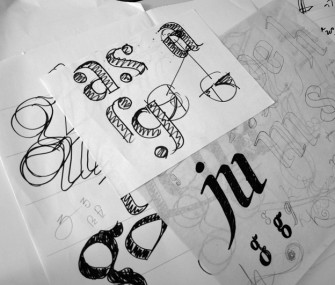 Typesketching mit Hendrik Weber