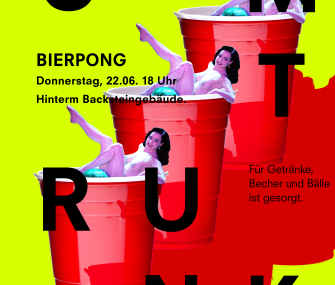 Bierpong Umtrunk